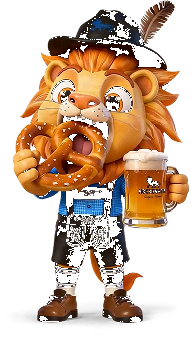 Hocky, mascote da Oktoberfest Hockenheim